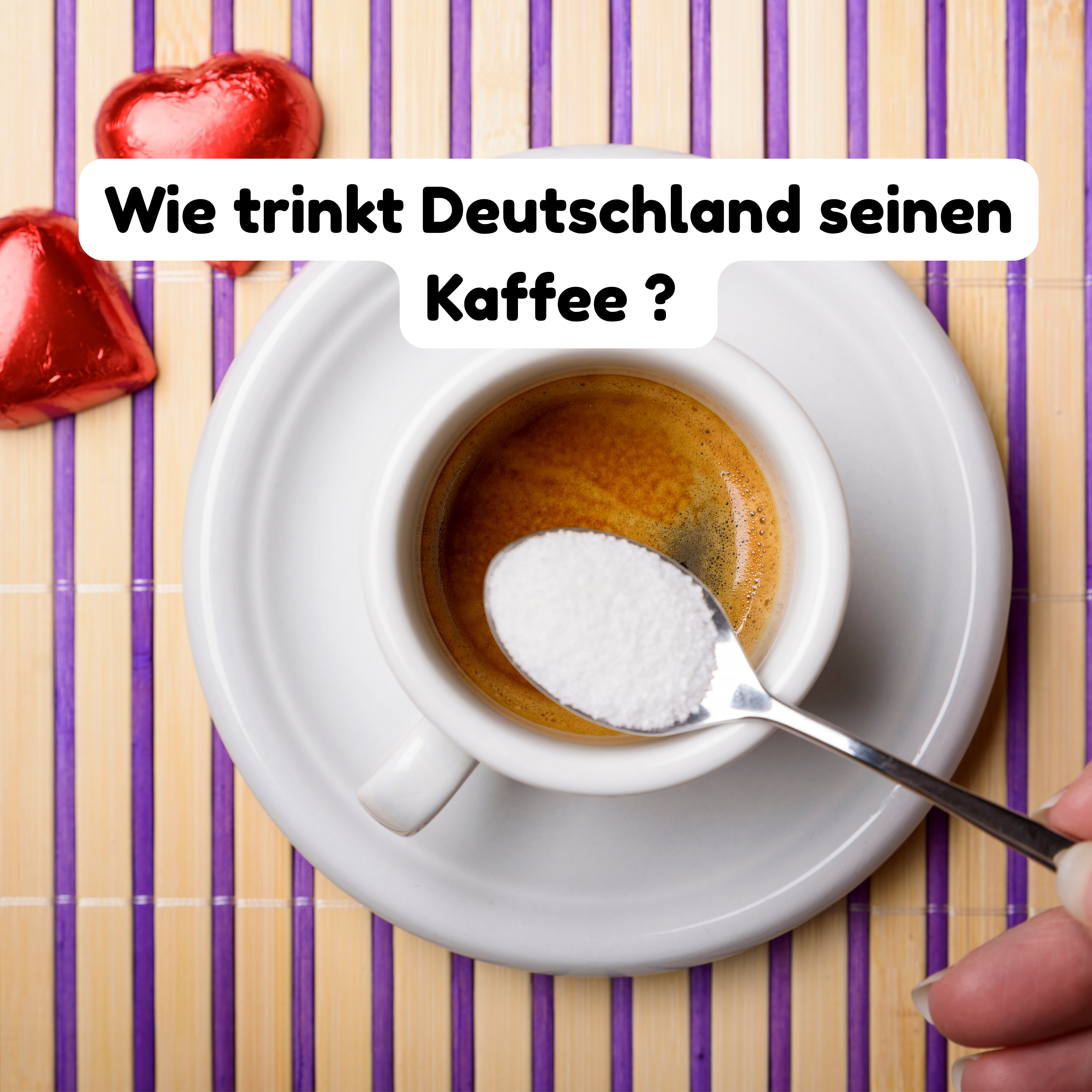 Wie süßt man Kaffee? Zucker, Sirup oder Aromastreifen im Vergleich